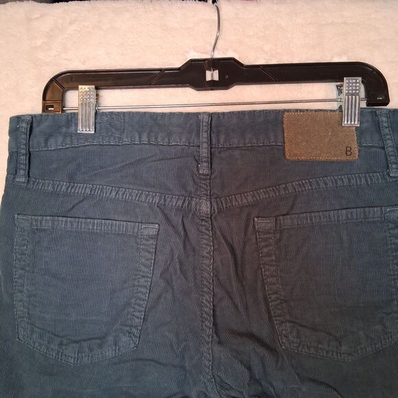 Bonobos Corduroy Straight Sz 31x32 Teal Blue Inseam 32 - Picture 4 of 8